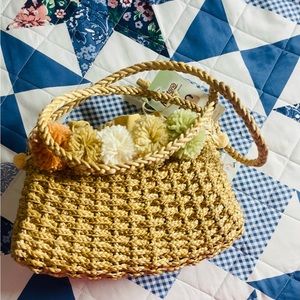 Hand made body cross bag